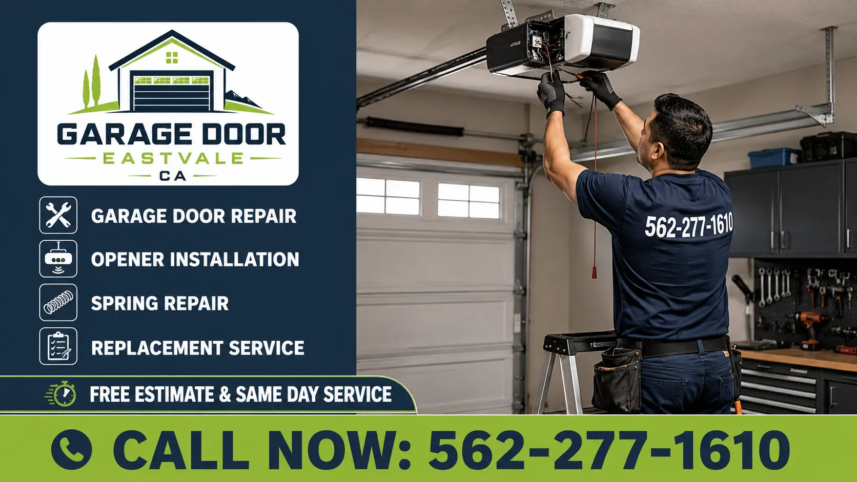 Garage Door Eastvale CA | Emergency Repair Service
